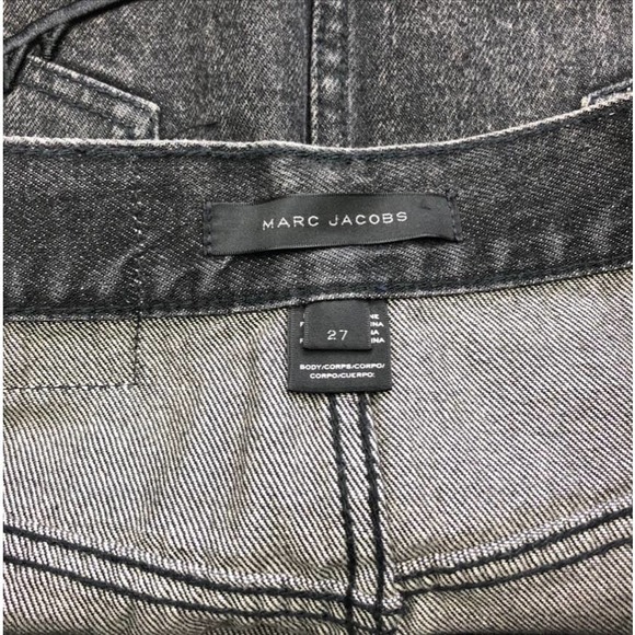 Marc Jacobs Embellished Denim Mini Skirt - RARE Size 27 - Picture 8 of 15